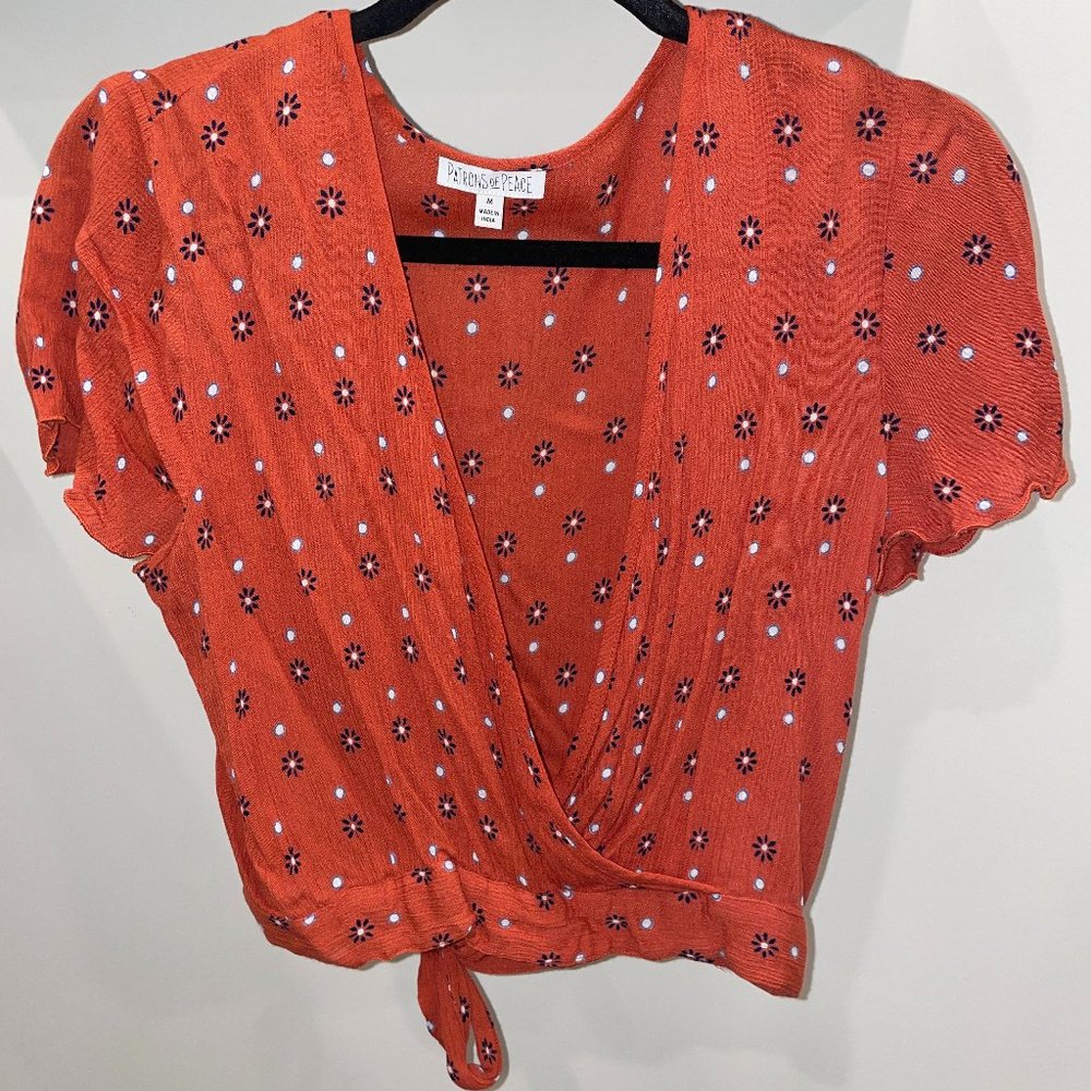 Patrons of Peace Crop Top